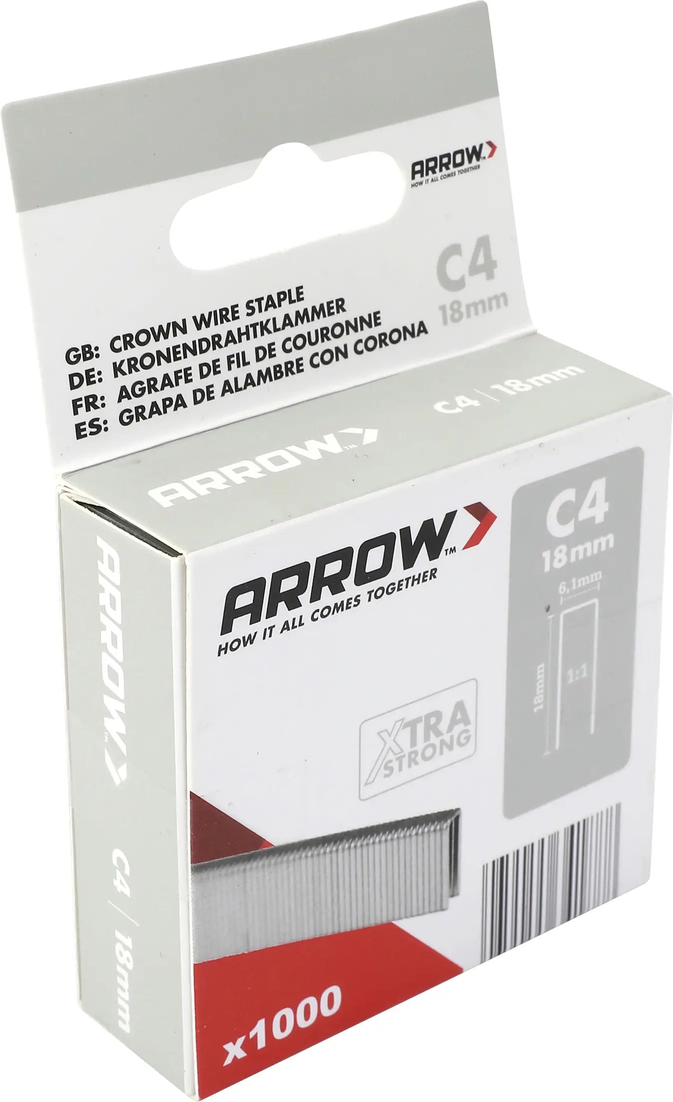 Arrow Tool Group 341888 sponky s úzkým hřbetem 1000 ks Arrow Tool Group 341888 sponky s úzkým hřbetem 1000 ks