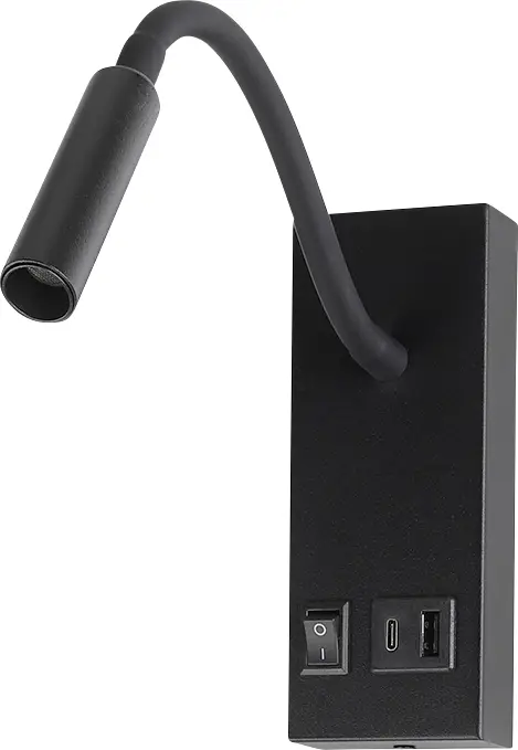 V-TAC VT-88064 241516 nástěnná lampička do ložnice pevně vestavěné LED Energetická třída (EEK2021): G (A - G) 3 W LED černá V-TAC VT-88064 241516 nástěnná lampička do ložnice pevně vestavěné LED Energetická třída (EEK2021): G (A - G) 3 W LED černá