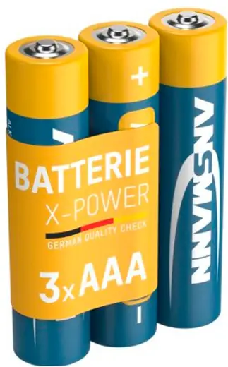 Ansmann X-Power mikrotužková baterie AAA 1.5 V 3 ks Ansmann X-Power mikrotužková baterie AAA 1.5 V 3 ks