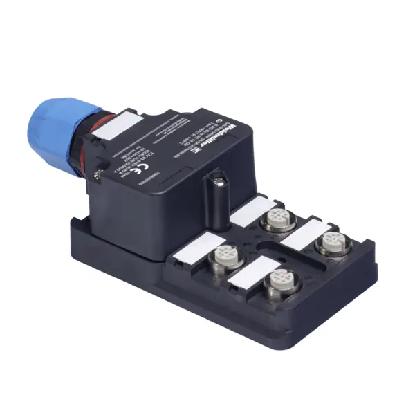 Weidmüller SAI-04D-VPPP-5A-M12O-OL2-EX rozdělovač a adaptér pro senzory - aktory , 2943810000, piny: 5, 1 ks Weidmüller SAI-04D-VPPP-5A-M12O-OL2-EX rozdělovač a adaptér pro senzory - aktory , 2943810000, piny: 5, 1 ks