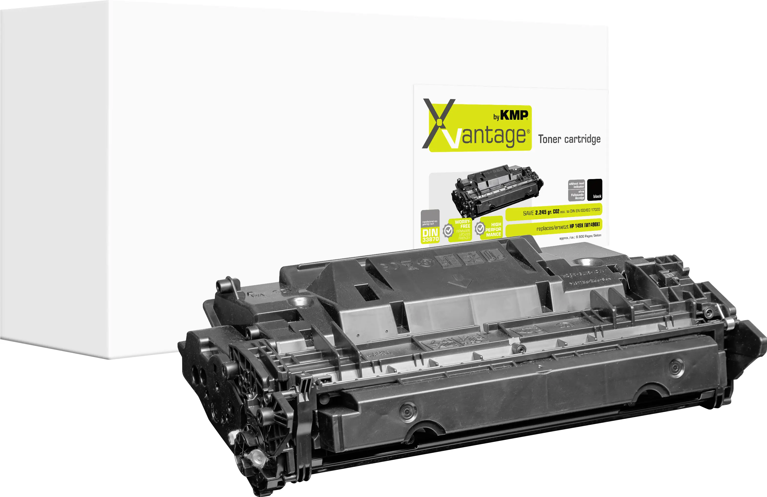 KMP Toner náhradní HP 149X (W1490X) kompatibilní černá 9500 Seiten 2566,3080 2566,3080 KMP Toner náhradní HP 149X (W1490X) kompatibilní černá 9500 Seiten 2566,3080 2566,3080
