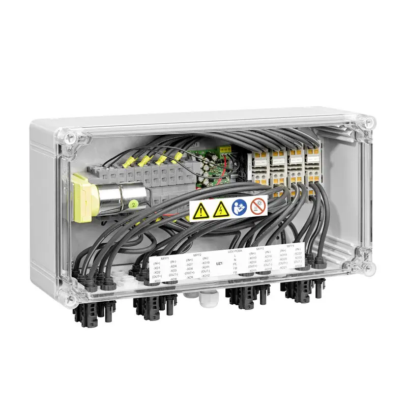 Weidmüller 8000111429 PVC DC 2I 1O 4MPP RD EVO 11 připojovací krabice generátoru Weidmüller 8000111429 PVC DC 2I 1O 4MPP RD EVO 11 připojovací krabice generátoru