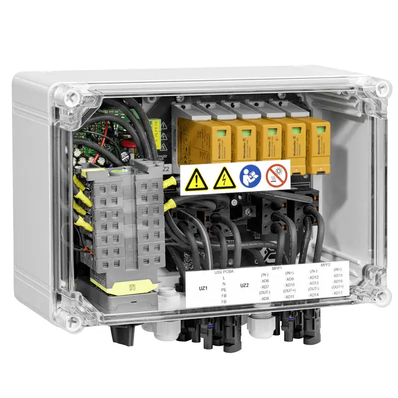 Weidmüller 8000114374 PVC DC 2I 1O 2MPP RD SPD1R WM4 11 připojovací krabice generátoru Weidmüller 8000114374 PVC DC 2I 1O 2MPP RD SPD1R WM4 11 připojovací krabice generátoru