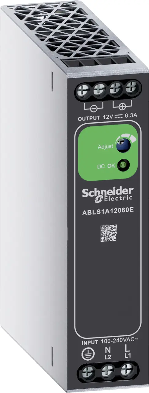 Schneider Electric ABLS1A12060E síťový zdroj na DIN lištu 6.3 A 75 W Obsah 1 ks Schneider Electric ABLS1A12060E síťový zdroj na DIN lištu 6.3 A 75 W Obsah 1 ks