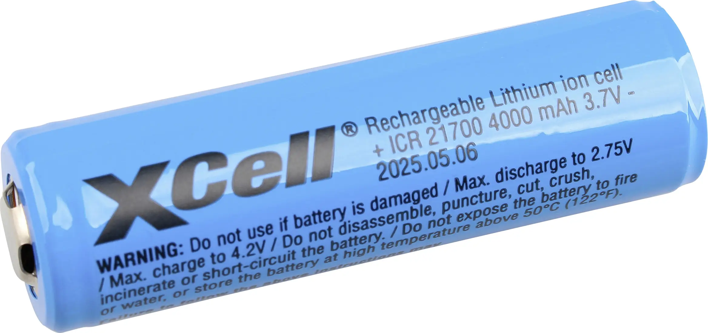 XCell speciální akumulátor 21700 Li-Ion 3.7 V 4000 1 ks XCell speciální akumulátor 21700 Li-Ion 3.7 V 4000 1 ks