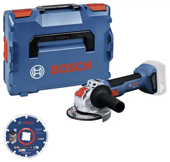 Bosch Professional GWX 18V-8 + Diamanttrennscheibe 06019N9103 Akumulátorová úhlová bruska 125 mm, akumulátor