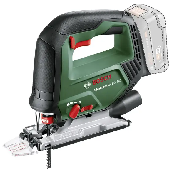 Bosch Home and Garden AdvancedSaw 18V-140 akumulátorová přímočará pila , bezkartáčové, 18 V, 0603013002 Bosch Home and Garden AdvancedSaw 18V-140 akumulátorová přímočará pila , bezkartáčové, 18 V, 0603013002