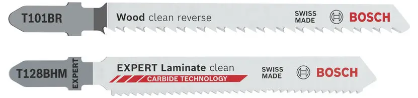 Bosch Accessories 2608665463 Sada nožových pilových listů T101BR a EXPERT Laminate clean T128BHM, 26 ks 1 ks