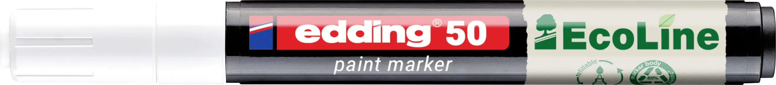 Edding 50 EcoLine 4-50-049 popisovač na laky bílá 2 mm, 3 mm