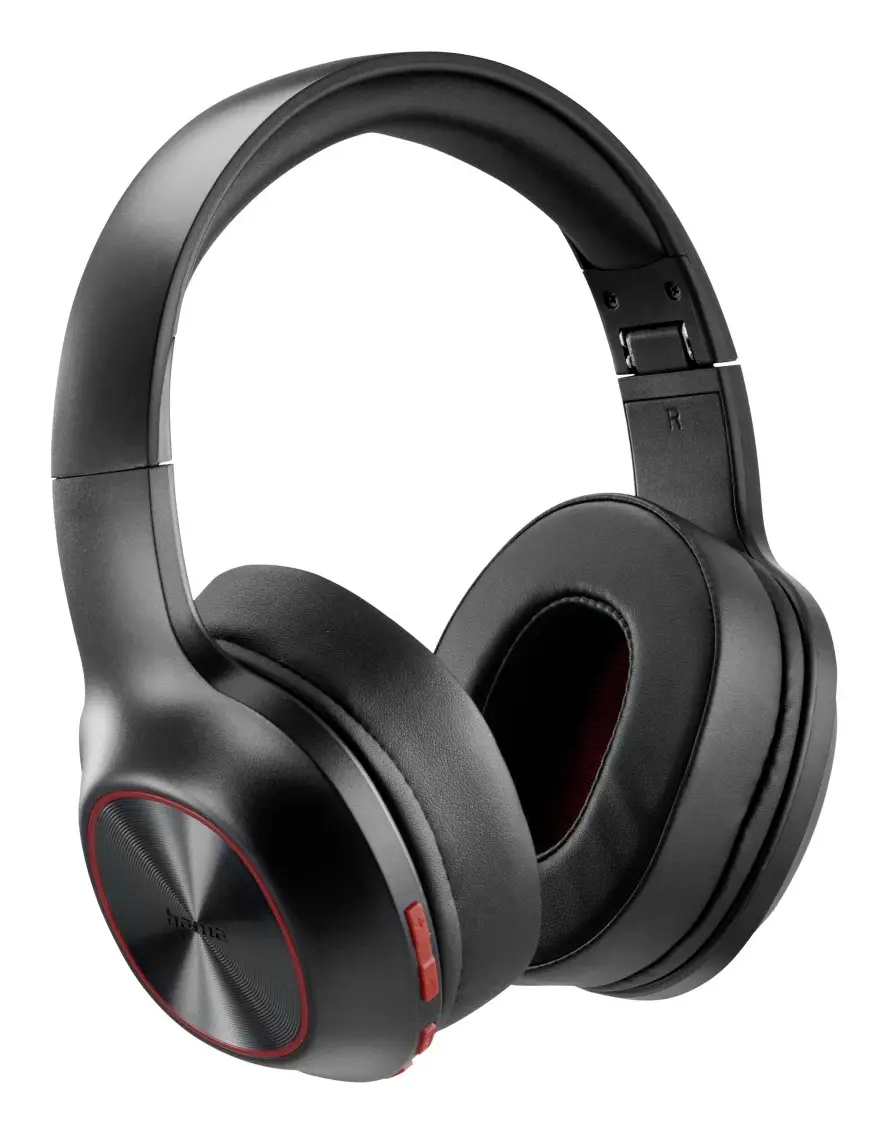 Hama Spirit Calypso III sluchátka otevřená (On Ear) Bluetooth® stereo černá, červená Hama Spirit Calypso III sluchátka otevřená (On Ear) Bluetooth® stereo černá, červená