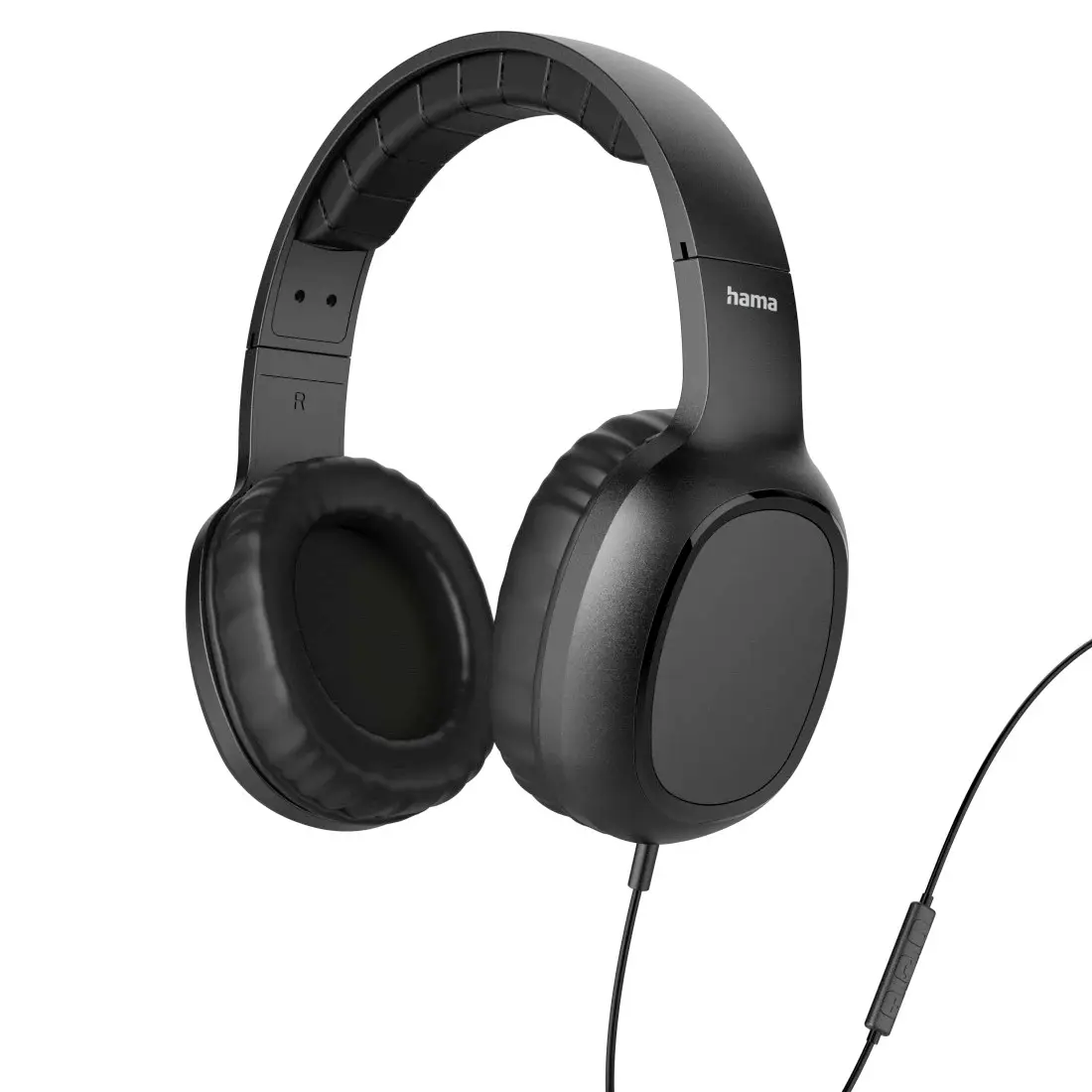 Hama Fun C sluchátka otevřená (On Ear) kabelová stereo černá headset telefon Hama Fun C sluchátka otevřená (On Ear) kabelová stereo černá headset telefon