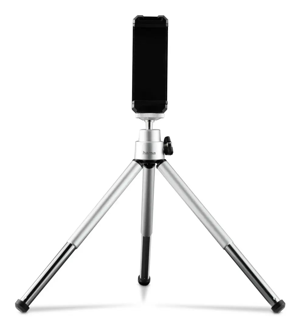 Hama Fancy 2in1 mini stativ 1/4palcové min./max.výška=12 - 16 cm stříbrná pro chytré telefony a akční kamery, vč. držáku smartphonu Hama Fancy 2in1 mini stativ 1/4palcové min./max.výška=12 - 16 cm stříbrná pro chytré telefony a akční kamery, vč. držáku smartphonu