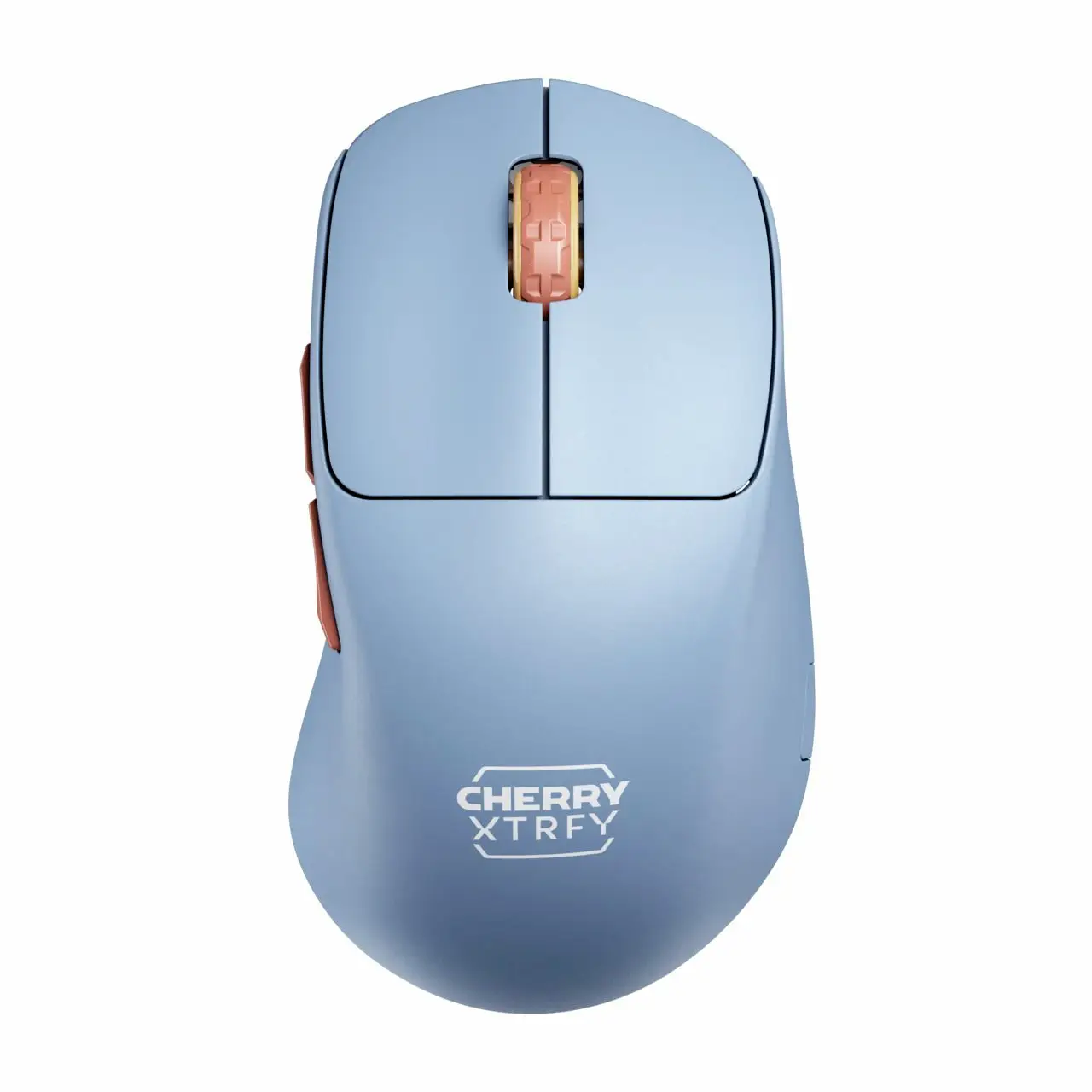 Cherry XTRFY M64 Wireless, Blue optická myš, přenos bezdrátový, 5 tlačítko Cherry XTRFY M64 Wireless, Blue optická myš, přenos bezdrátový, 5 tlačítko