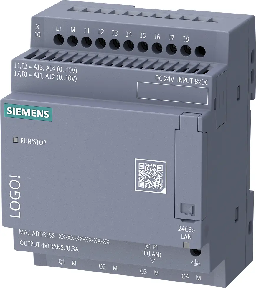 Siemens 6ED1052-2CC08-0BA3 PLC řídicí modul 24 V/DC Siemens 6ED1052-2CC08-0BA3 PLC řídicí modul 24 V/DC