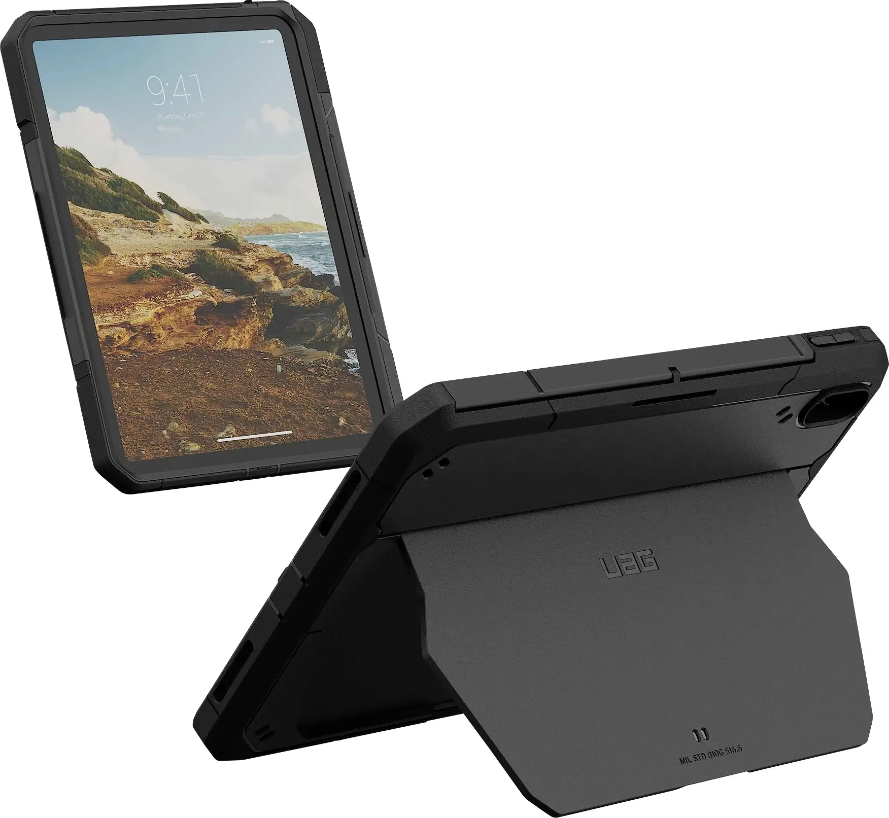 Urban Armor Gear Trooper Case obal / brašna na iPad Apple Apple iPad 11 (A16 - 11. Generation 2025), iPad 10,9 (10. Generation 2022) 27,7 cm (10,9) - 27,9 cm