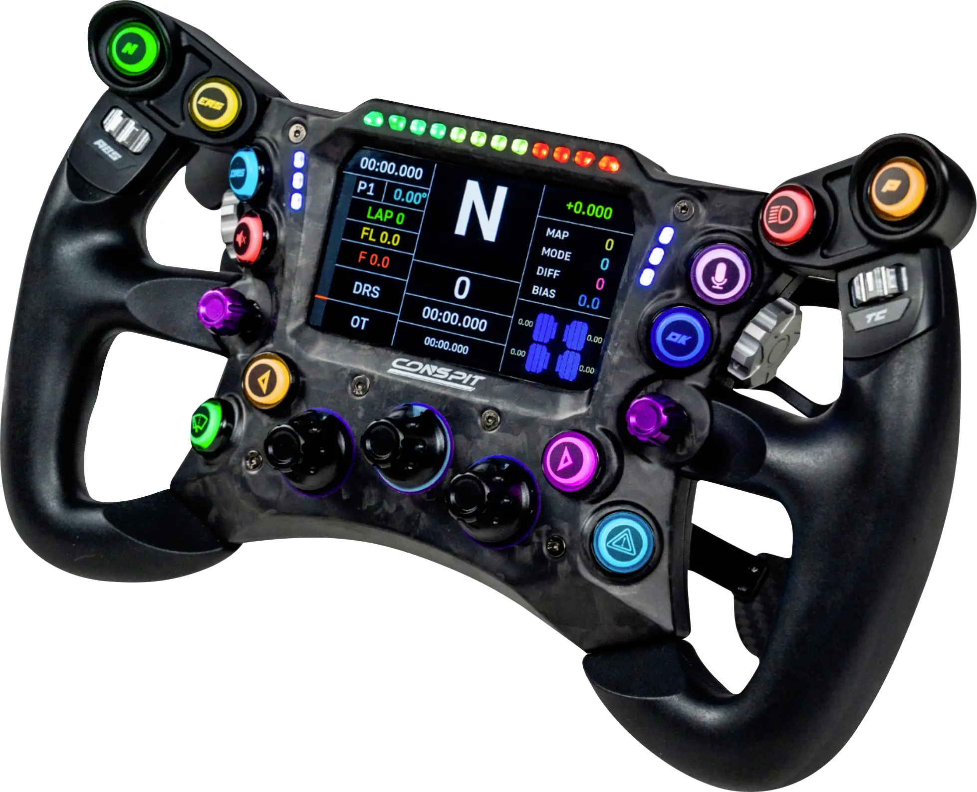 Conspit 290GP Formula volant PC černá