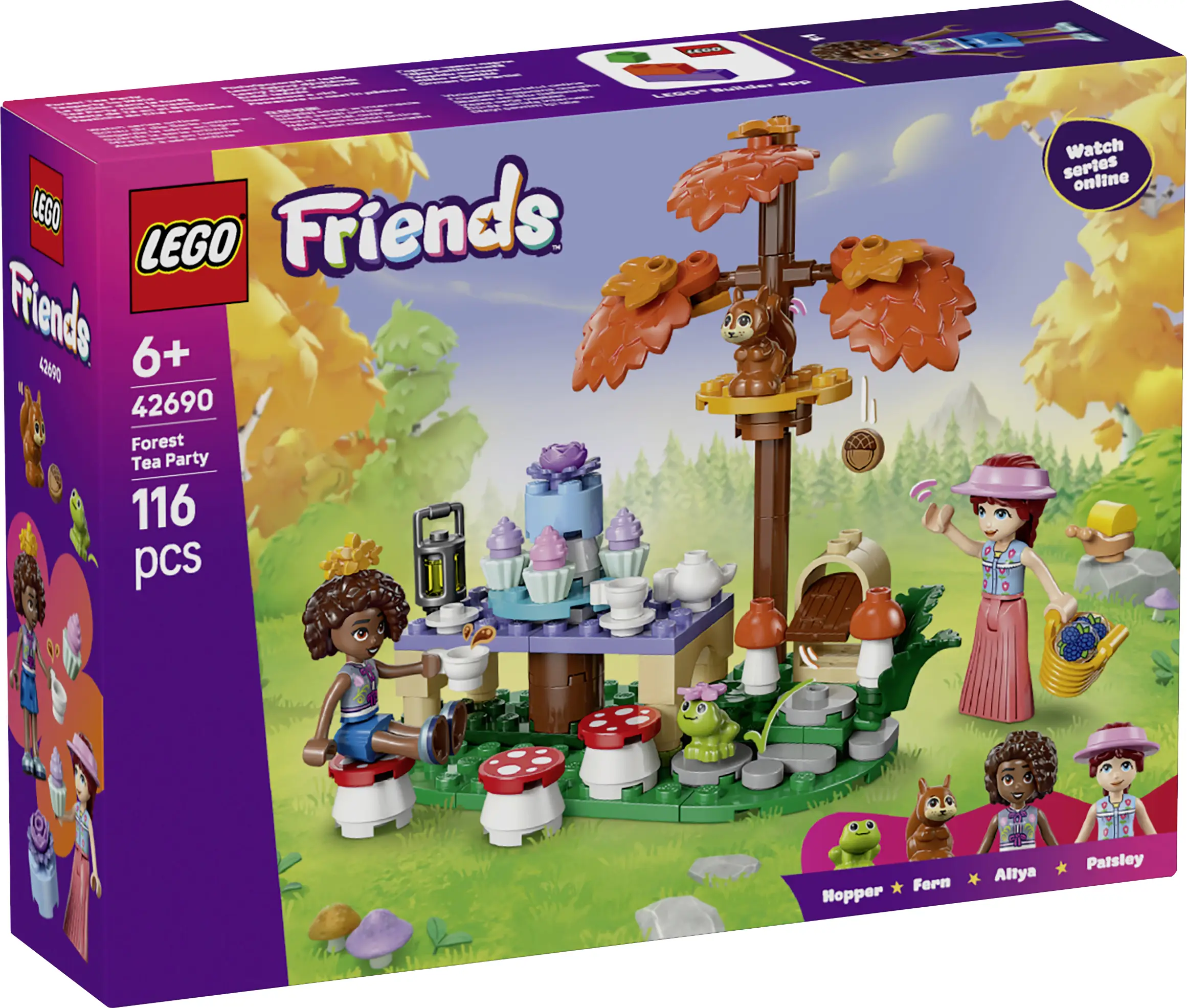 42690 LEGO® FRIENDS Sada se 2 hracích figurkami, mroštem a veverkou 42690 LEGO® FRIENDS Sada se 2 hracích figurkami, mroštem a veverkou