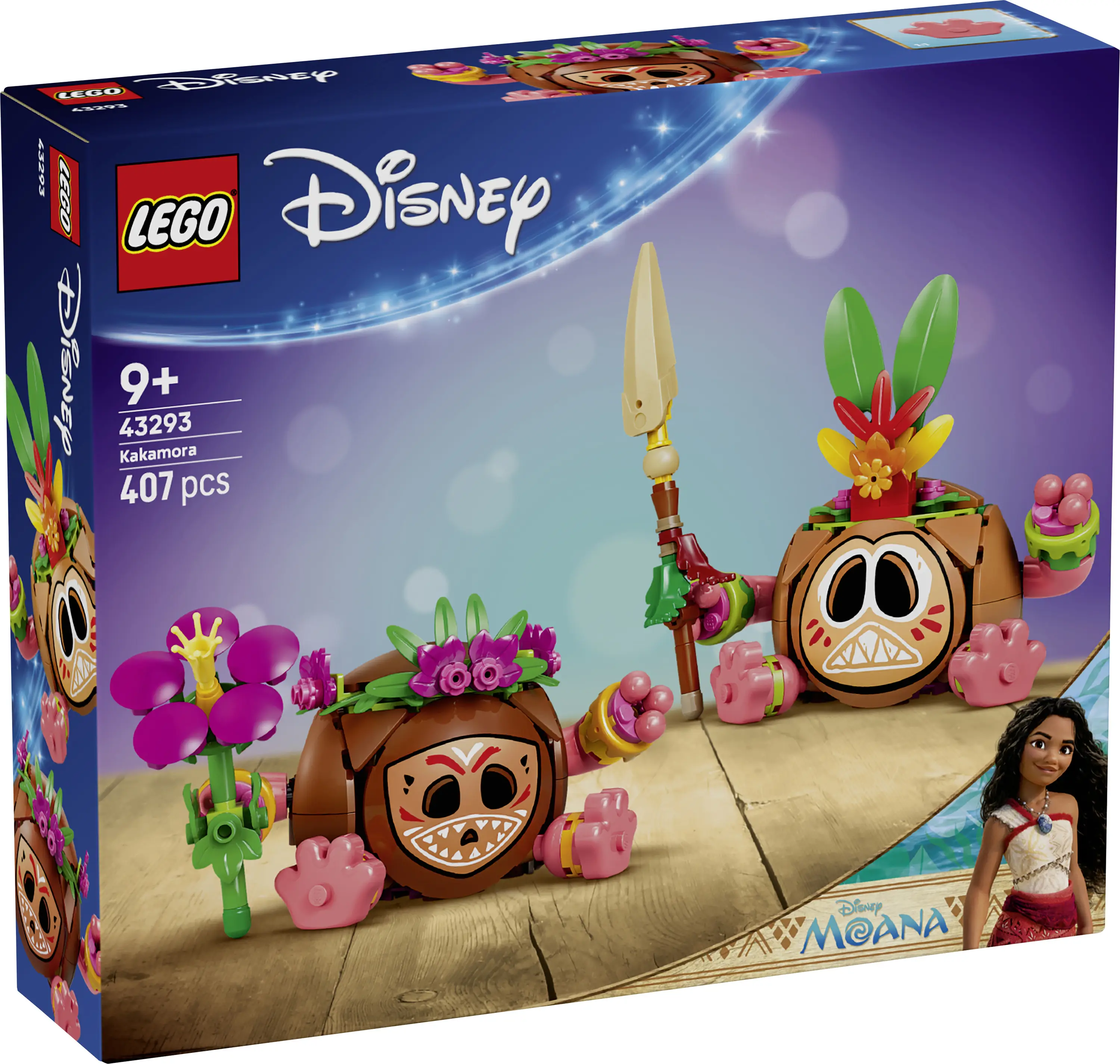 43293 LEGO® DISNEY Vaiana Kakamora; dekorační kokosové ořechy; model se dvěma bönewichy Kakamora 43293 LEGO® DISNEY Vaiana Kakamora; dekorační kokosové ořechy; model se dvěma bönewichy Kakamora