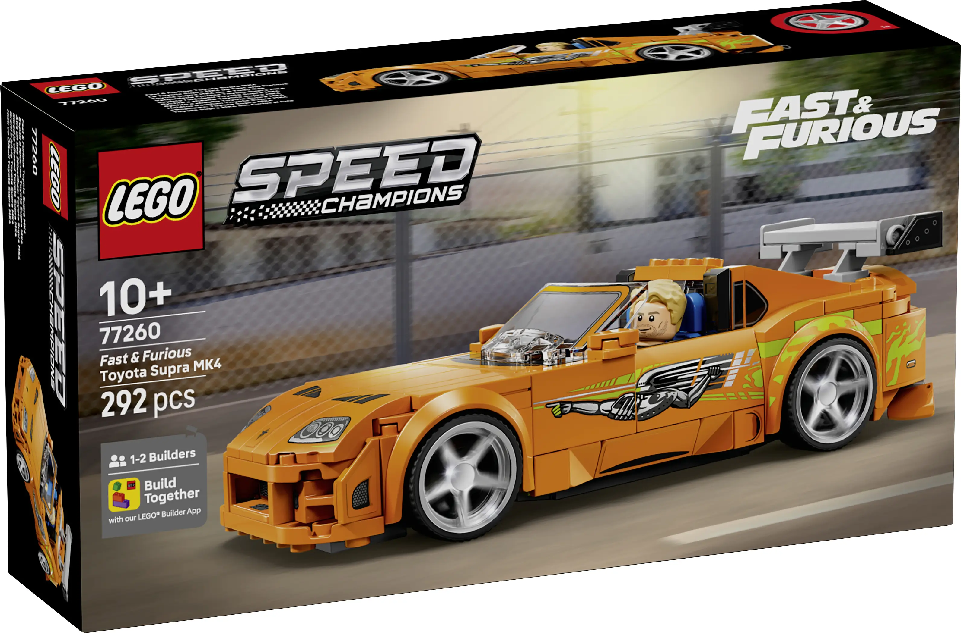 77260 LEGO® SPEED CHAMPIONS The Fast and The Furious Toyota Supra MK4; sada se sportovním vozem 77260 LEGO® SPEED CHAMPIONS The Fast and The Furious Toyota Supra MK4; sada se sportovním vozem