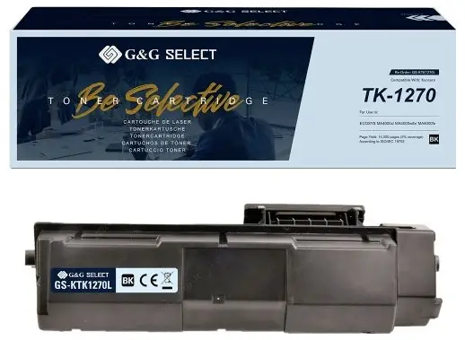 G&G Toner náhradní Kyocera TK-1270 kompatibilní černá 14000 Seiten GS-KTK1270L G&G Toner náhradní Kyocera TK-1270 kompatibilní černá 14000 Seiten GS-KTK1270L