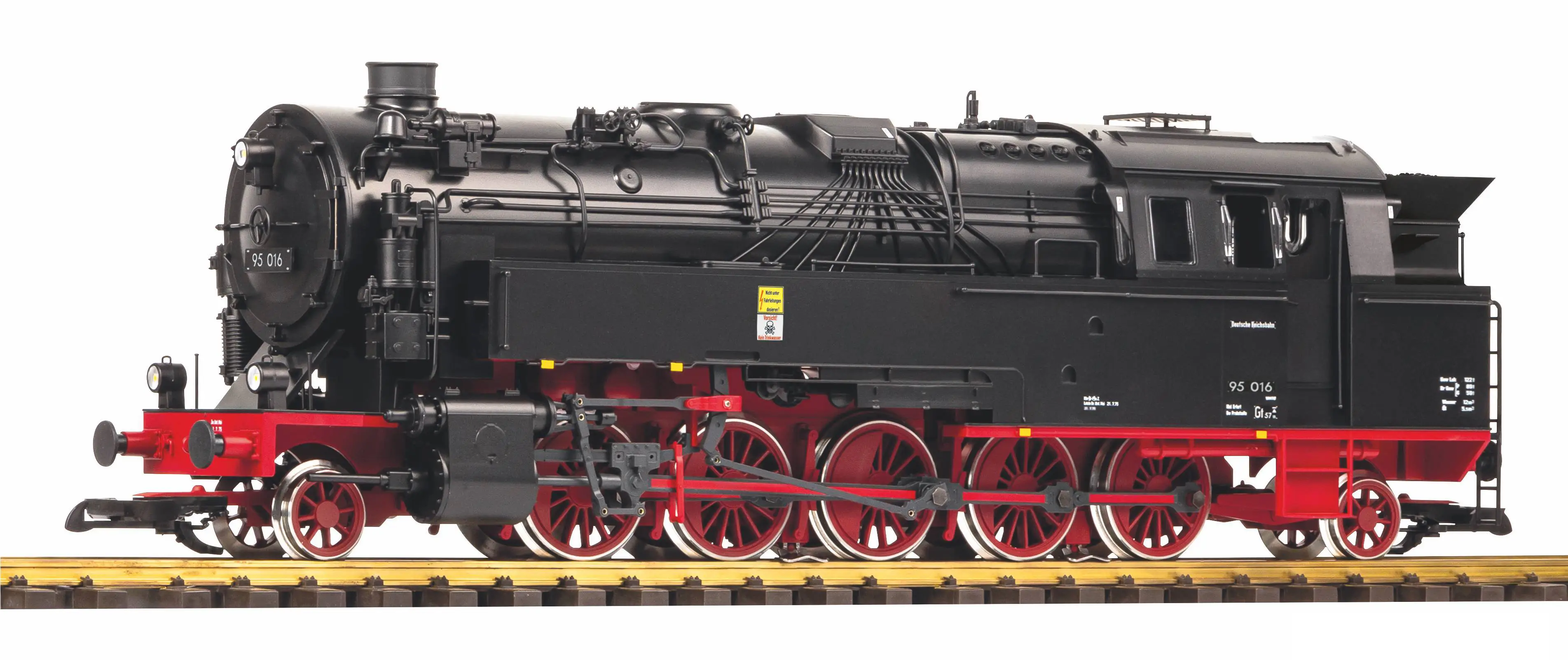 PIKO 37233 G parní lokomotiva BR 95 uhlí 2 dom DR III-v, včetně dekodéru piko Sound (vč. Pára) PIKO 37233 G parní lokomotiva BR 95 uhlí 2 dom DR III-v, včetně dekodéru piko Sound (vč. Pára)