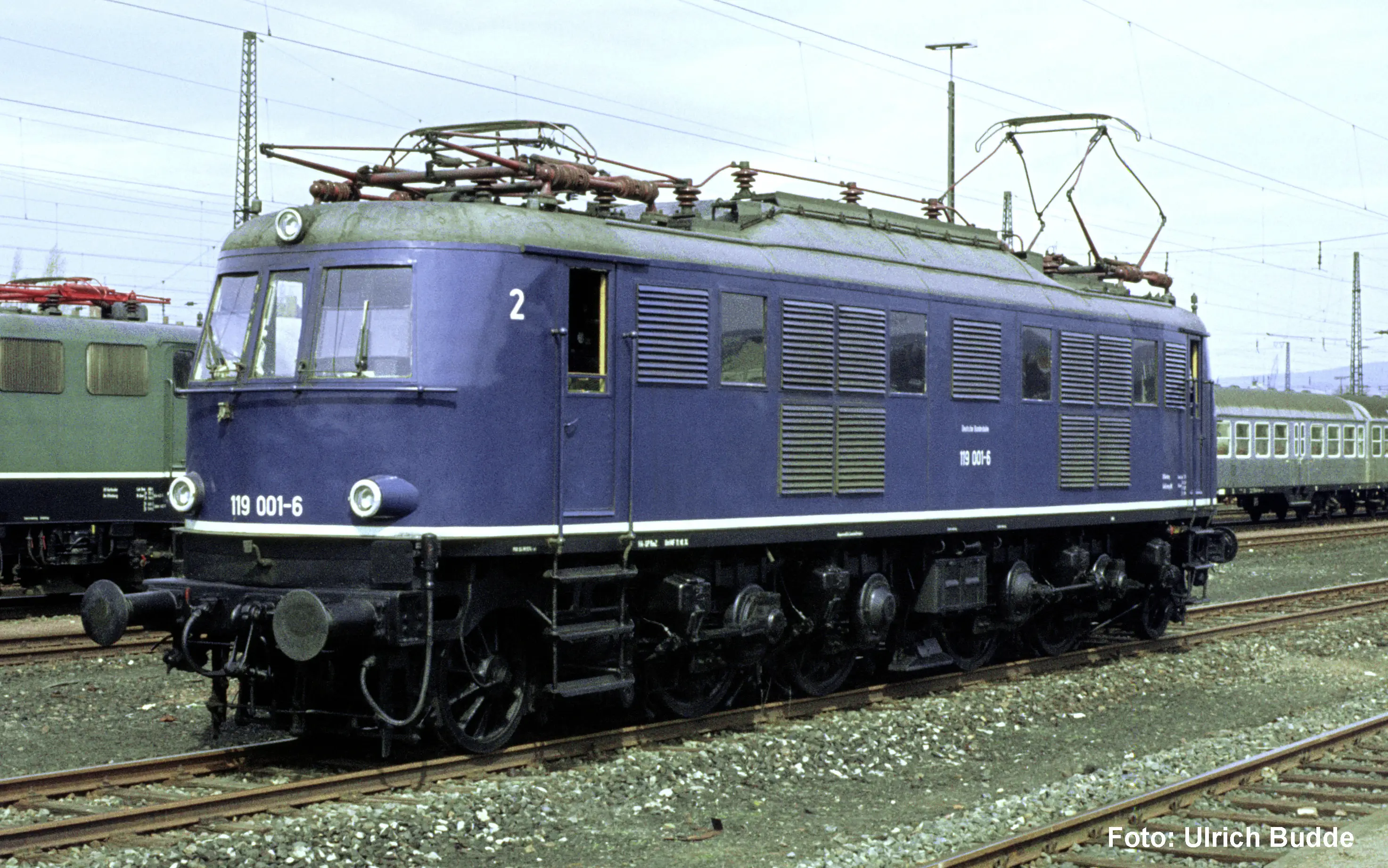 PIKO 21062 H0 Sound-E-Lok BR 119 DB IV, vč. Dekodéru piko Sound dekoder