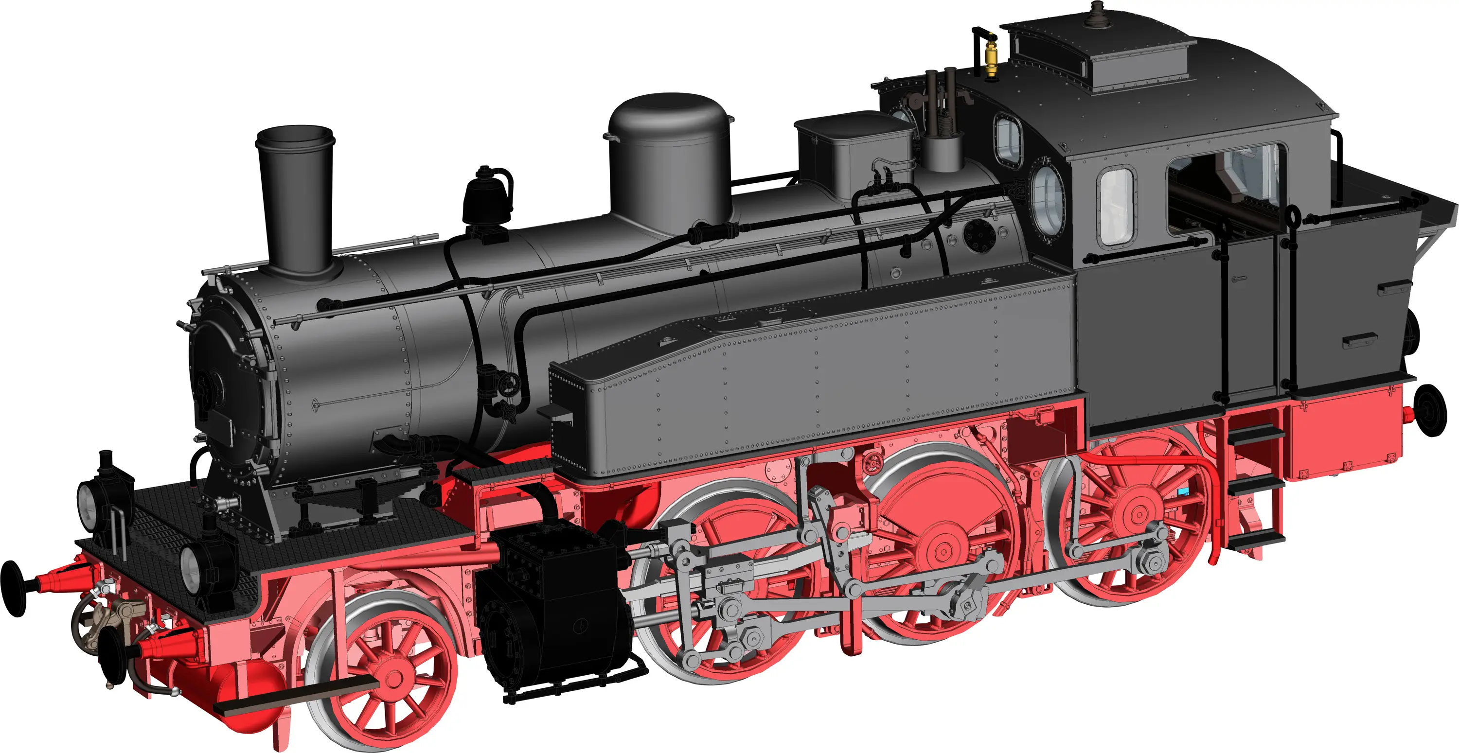 PIKO 50743 PARNÍ LOKOMOTIVA H0 BR 91 DRG II