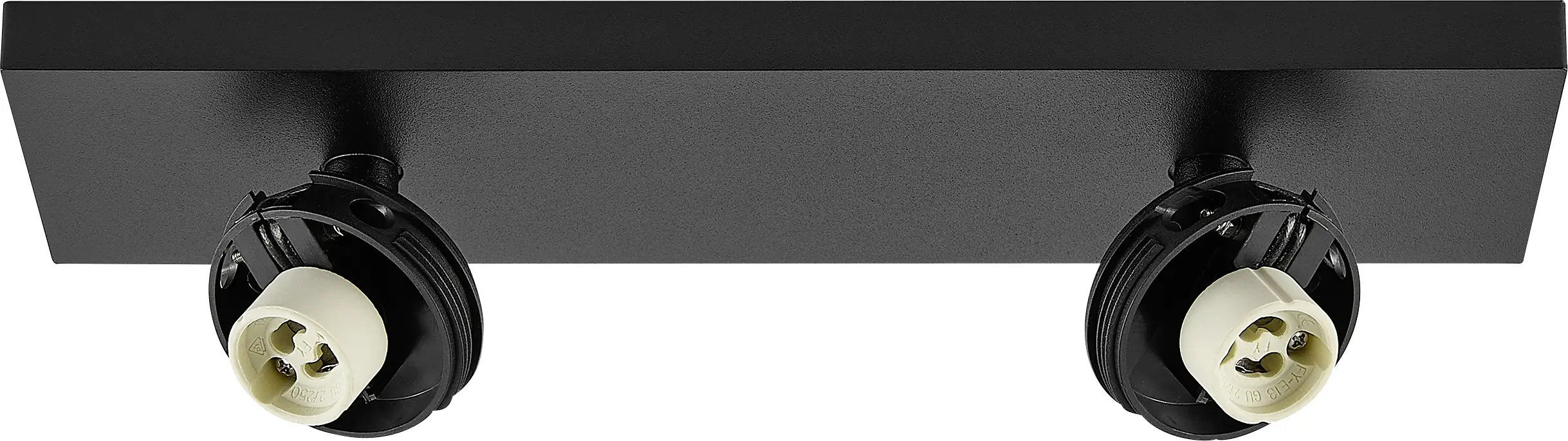 Deko Light 348267 Can Tilt Square Base osvětlení na stěnu/strop GU10 7.5 W černá (RAL 9005)