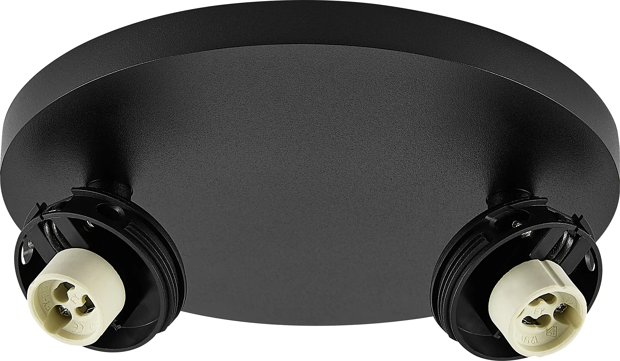 Deko Light 348273 Can Tilt Round Base osvětlení na stěnu/strop GU10 7.5 W černá (RAL 9005)