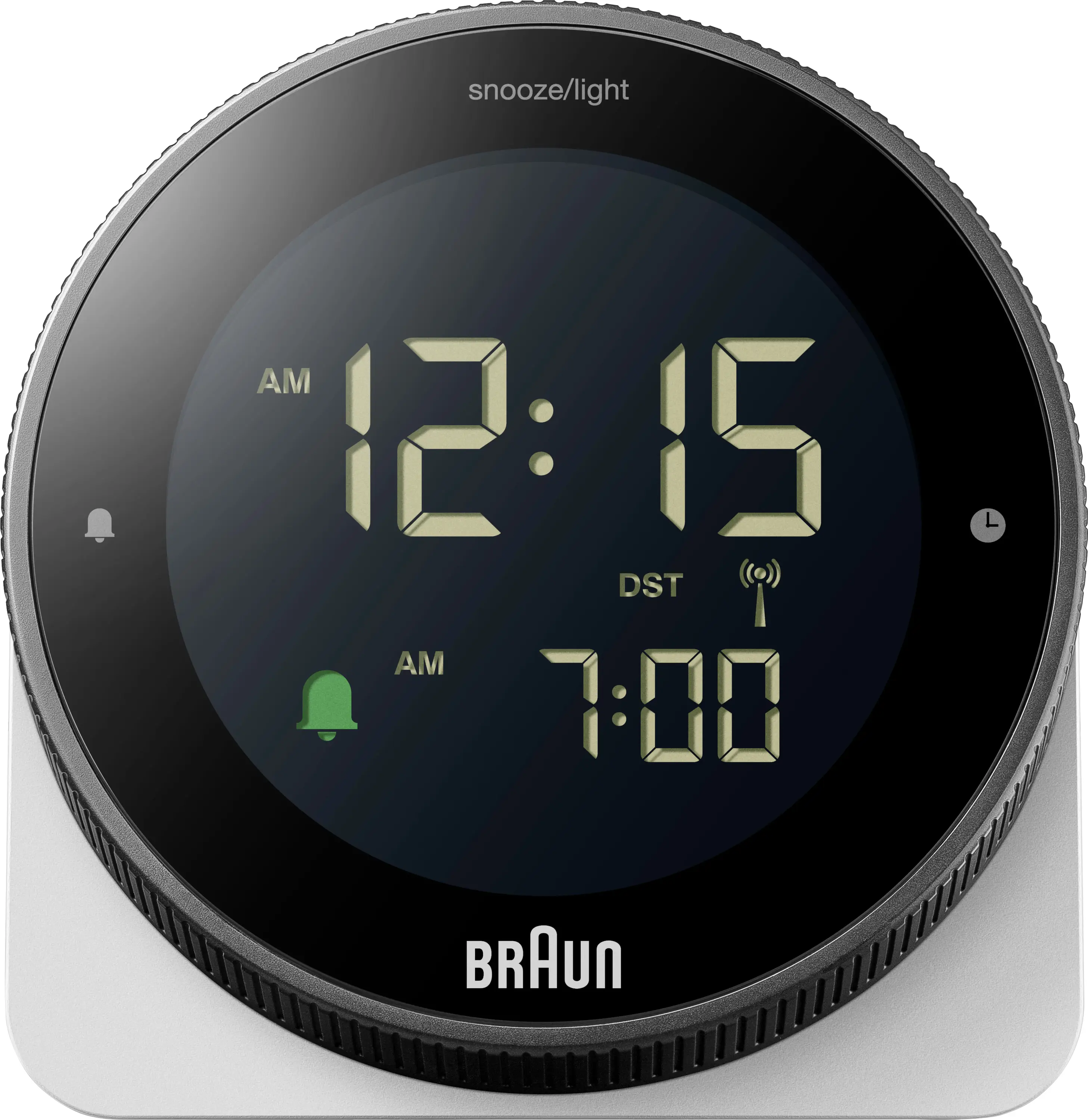 Braun BC24W-DCF DCF budík černá, bílá Braun BC24W-DCF DCF budík černá, bílá