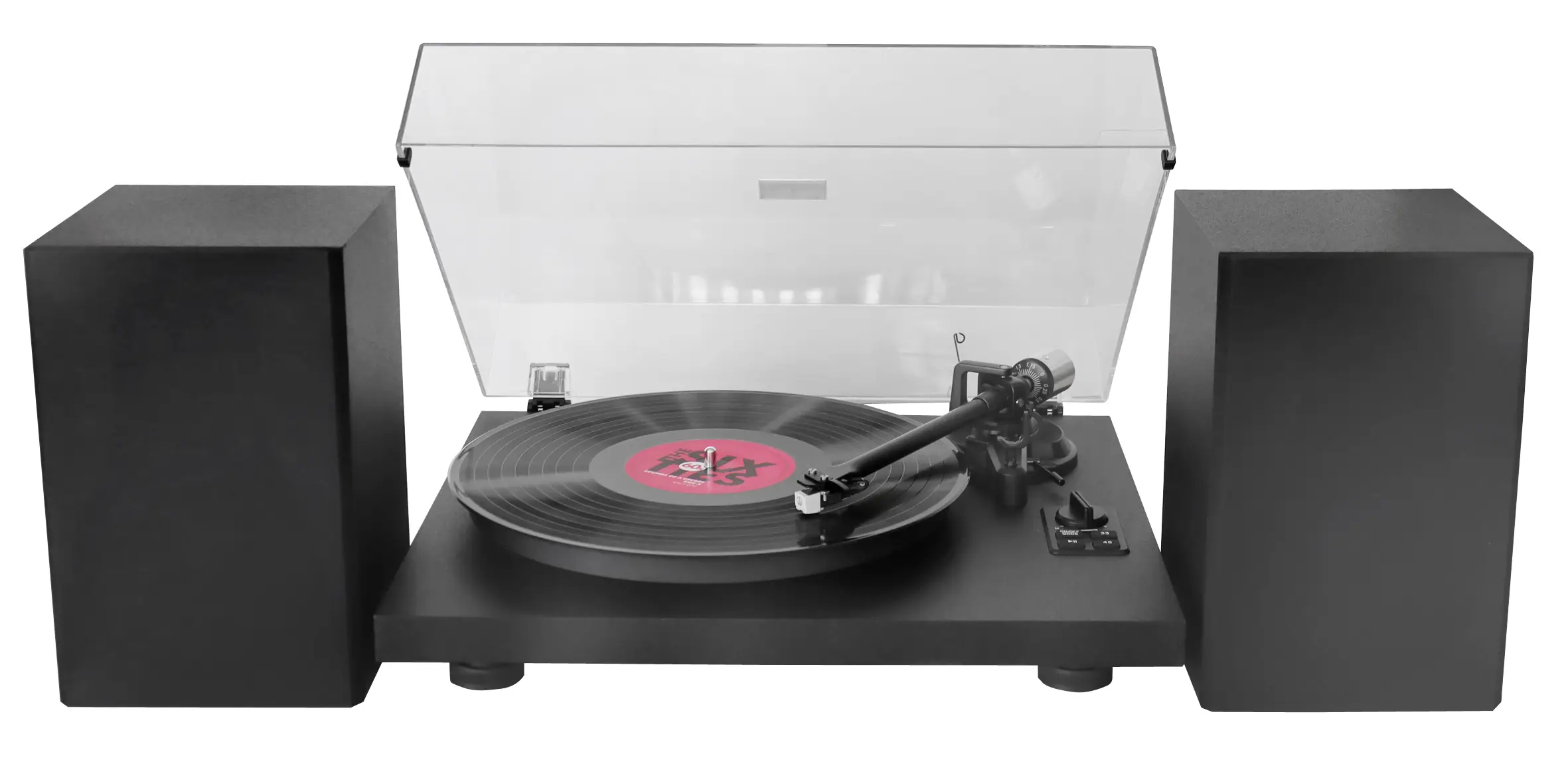soundmaster EliteLine gramofon řemínkový pohon černá