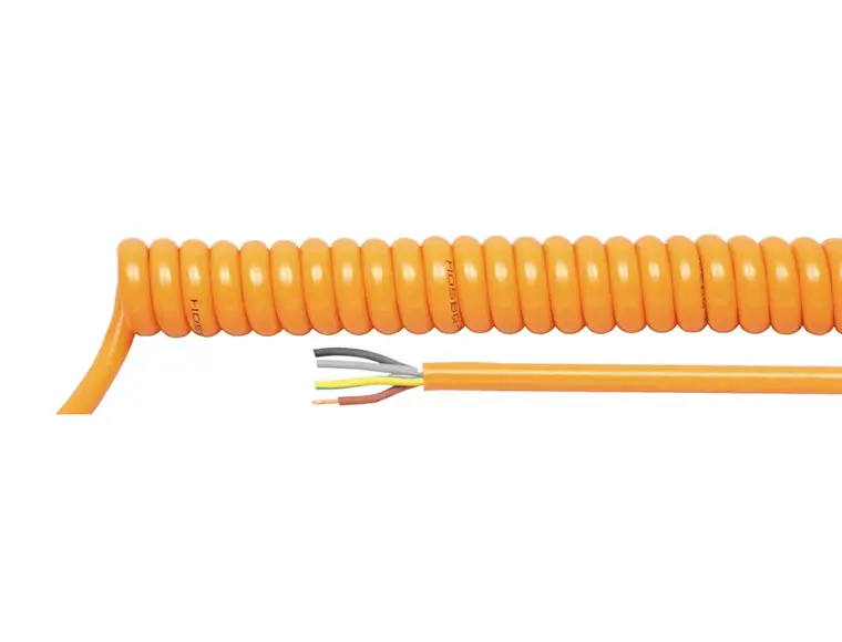 HELU 85357 spirálový kabel H07BQ-F 300 mm / 1200 mm 2 x 1.5 mm² oranžová 1 ks HELU 85357 spirálový kabel H07BQ-F 300 mm / 1200 mm 2 x 1.5 mm² oranžová 1 ks