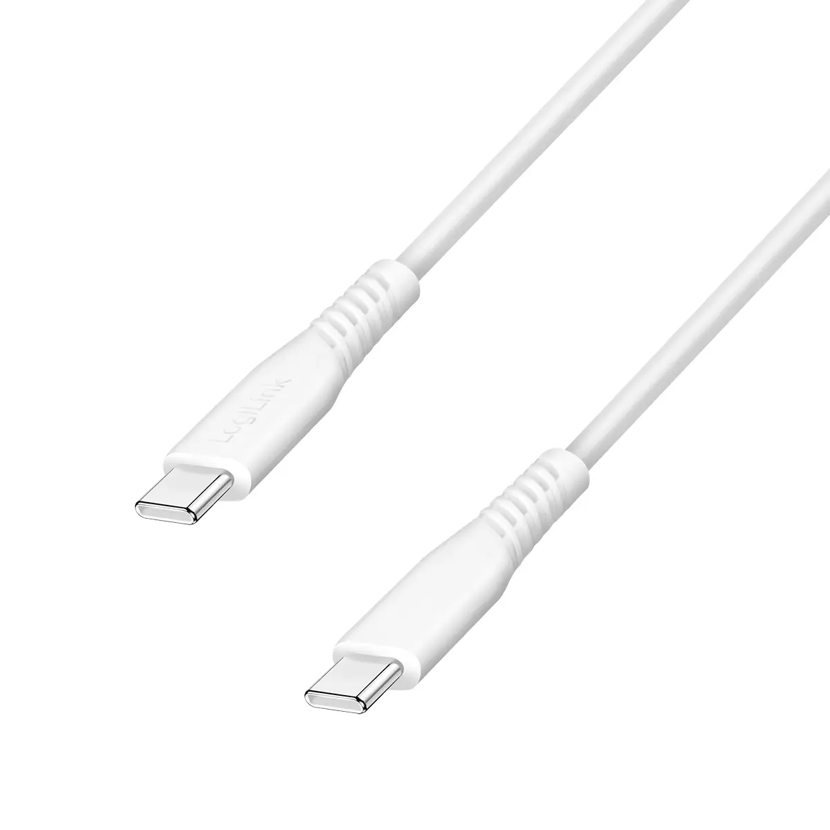 LogiLink Kabel USB-C USB 2.0 USB-C ® zástrčka 1.5 m bílá CU0263