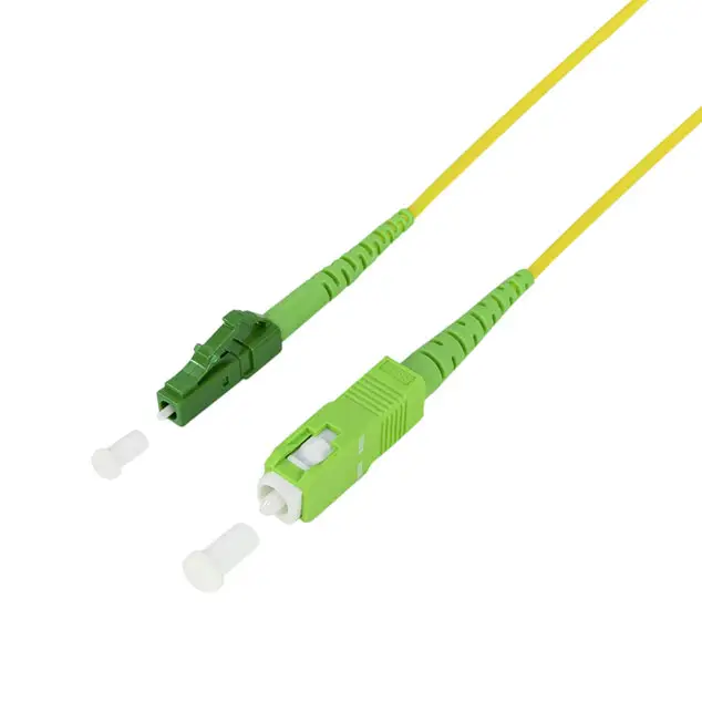 LogiLink FPSLS20 optické vlákno optické vlákno kabel 20 m žlutá [1x SC APC zástrčka - 1x LC APC zástrčka] 9/125 µ Singlemode OS2