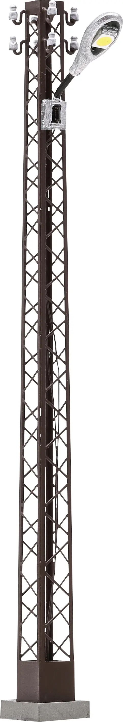 Busch H0 lampa na příhradovém stožáru hotový model 4185 1 ks