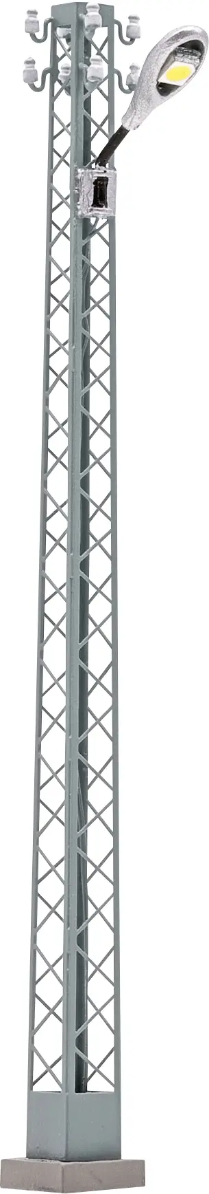 Busch H0 lampa na příhradovém stožáru hotový model 4187 1 ks