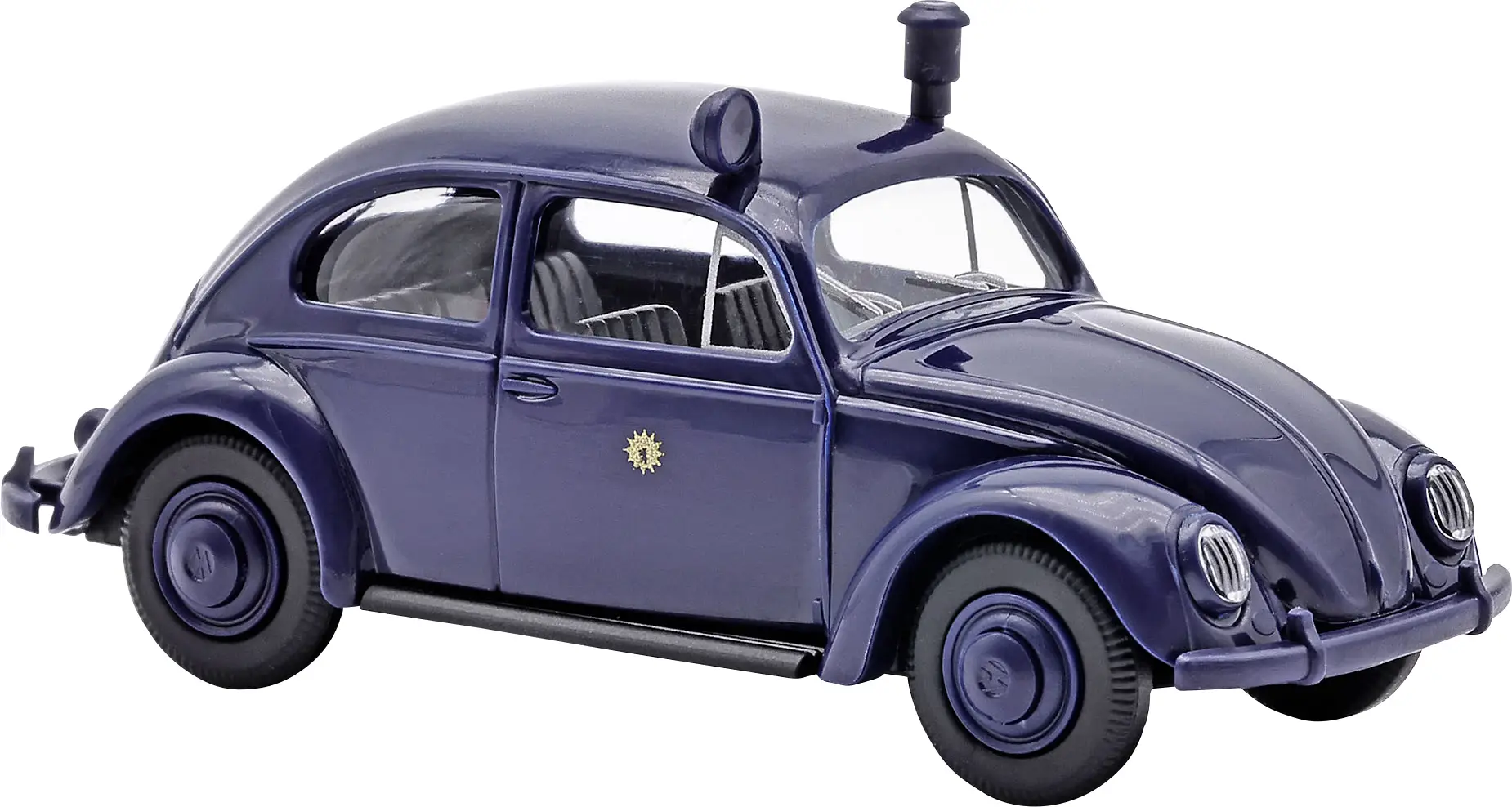 Busch 52916 H0 model zásahového vozidla Volkswagen (VW) Brouk s Brezeloknem, policie Berlín Busch 52916 H0 model zásahového vozidla Volkswagen (VW) Brouk s Brezeloknem, policie Berlín