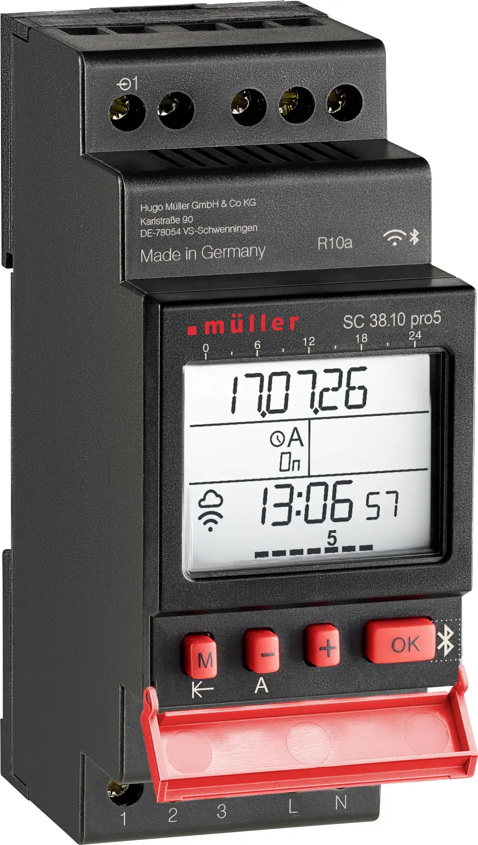 Müller SC 38.10 pro5 časovač, 24699, digitální, 1 kanál, 600 W Müller SC 38.10 pro5 časovač, 24699, digitální, 1 kanál, 600 W