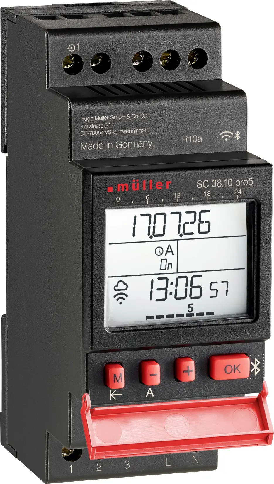 Müller SC 38.10 pro5 časovač, 24782, digitální, 1 kanál, 600 W Müller SC 38.10 pro5 časovač, 24782, digitální, 1 kanál, 600 W