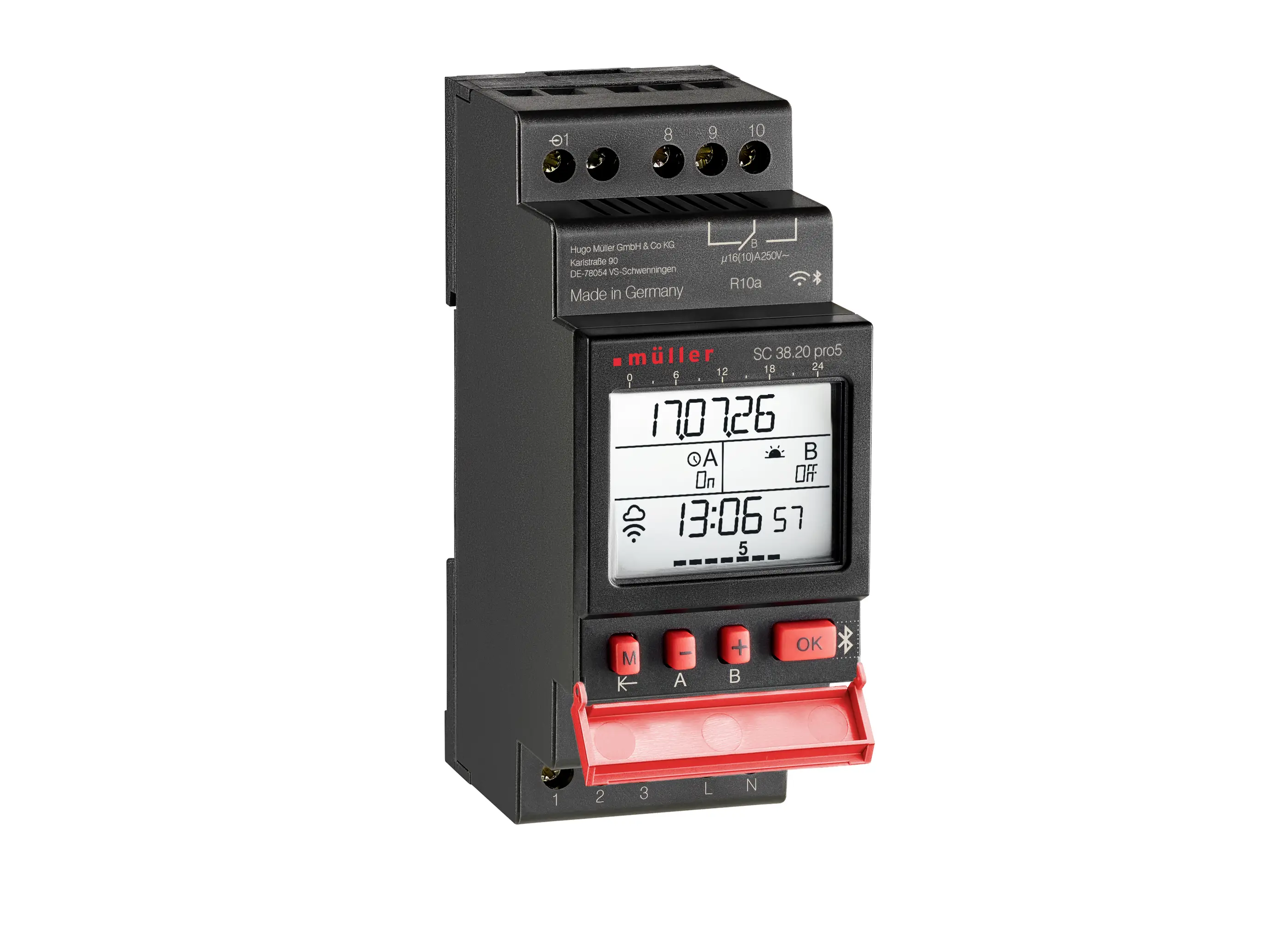 Müller SC 38.20 pro5 časovač, 24783, digitální, 2 kanály, 600 W Müller SC 38.20 pro5 časovač, 24783, digitální, 2 kanály, 600 W