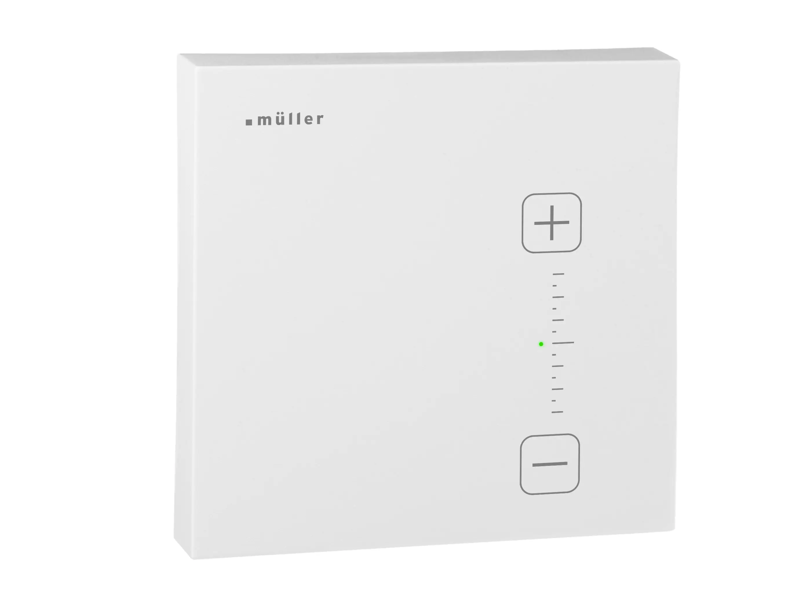 Müller KNX 24705 Pokojový regulátor klimatizace, Senzor kvality, teploty a vlhkosti vzduchu GS 41.12 knx