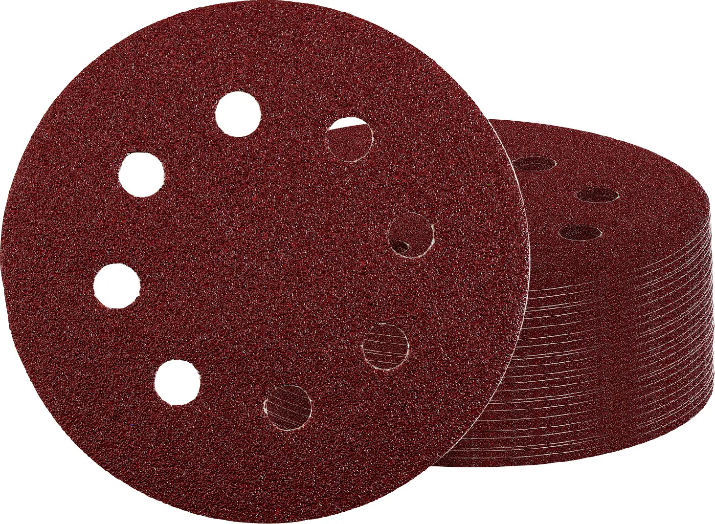 Einhell 492100 brusný papír pro excentrické brusky Zrnitost 40 (Ø x v) 125 mm x 13.3 cm 50 ks