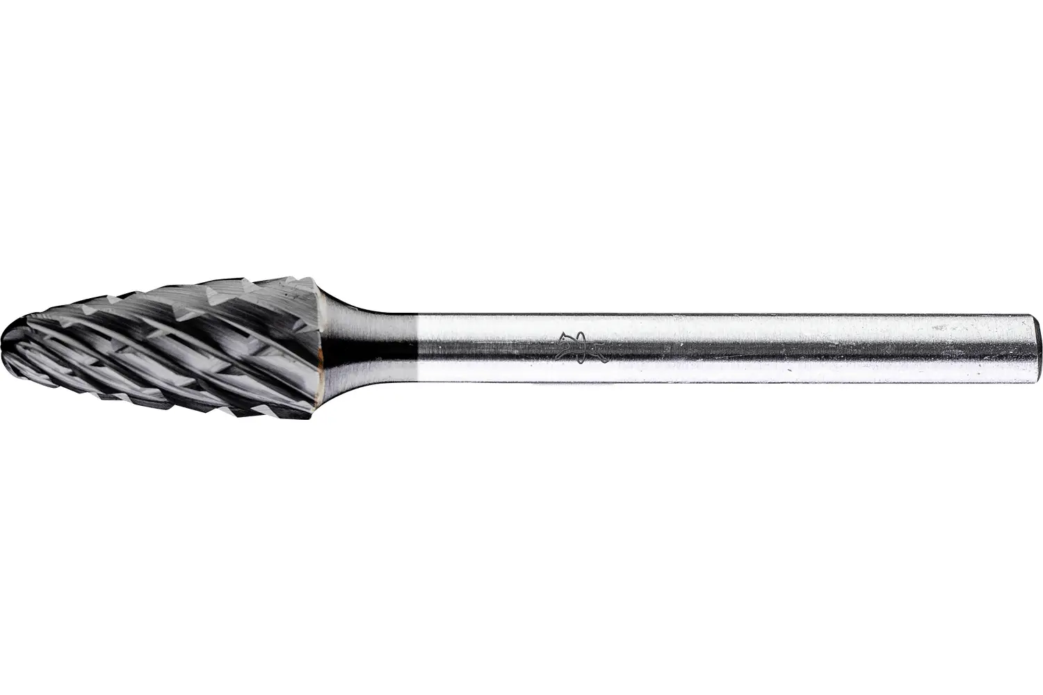 PFERD TOOLS 21001104 frézovací kolík , Délka 43 mm, Vnější Ø 6 mm, Pracovní délka 13 mm, Ø hřídele 3 mm