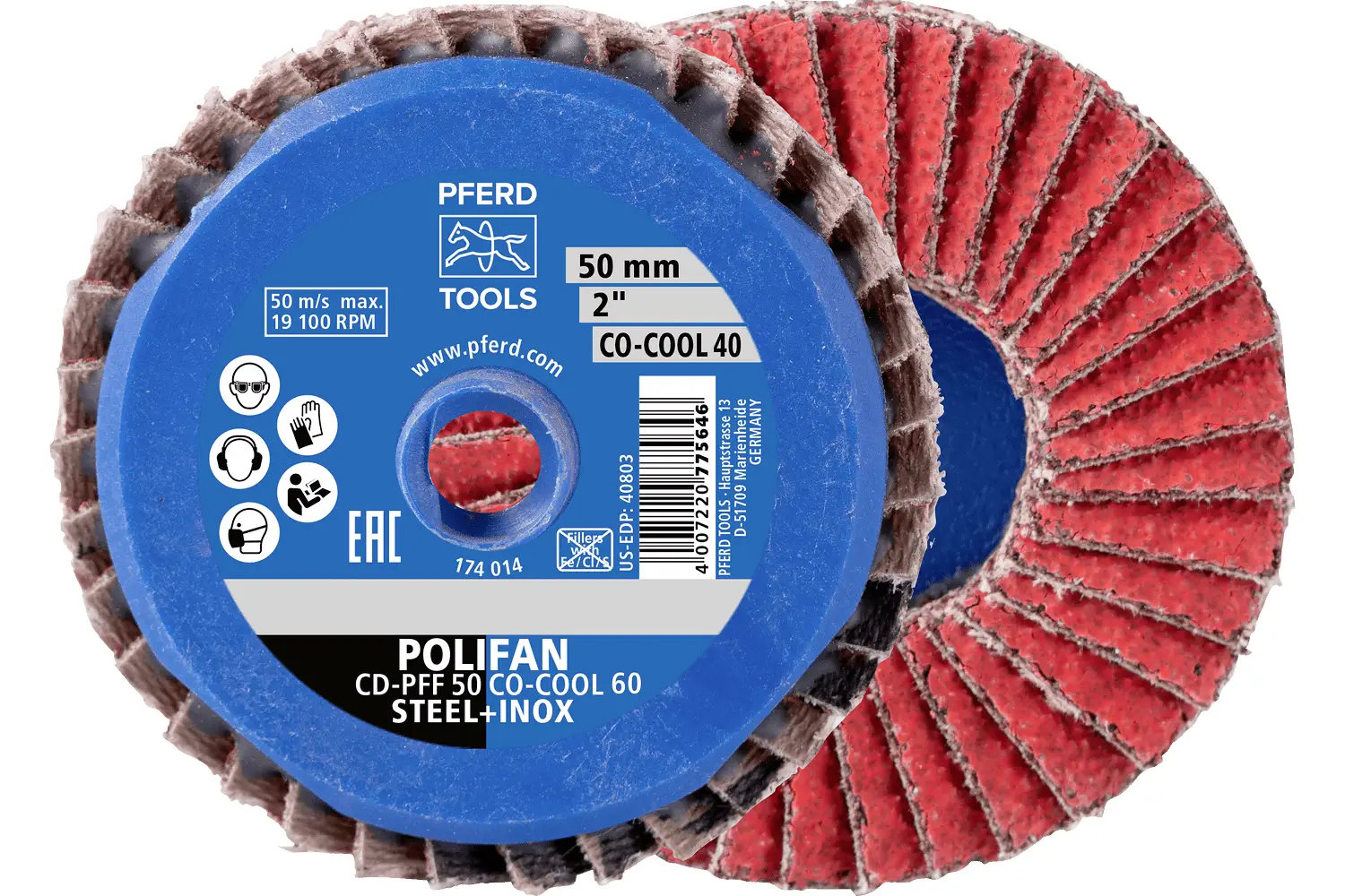 PFERD TOOLS 42719115 Sada brusných kotoučů Průměr 50 mm Zrnitost=120 10 ks PFERD TOOLS 42719115 Sada brusných kotoučů Průměr 50 mm Zrnitost=120 10 ks