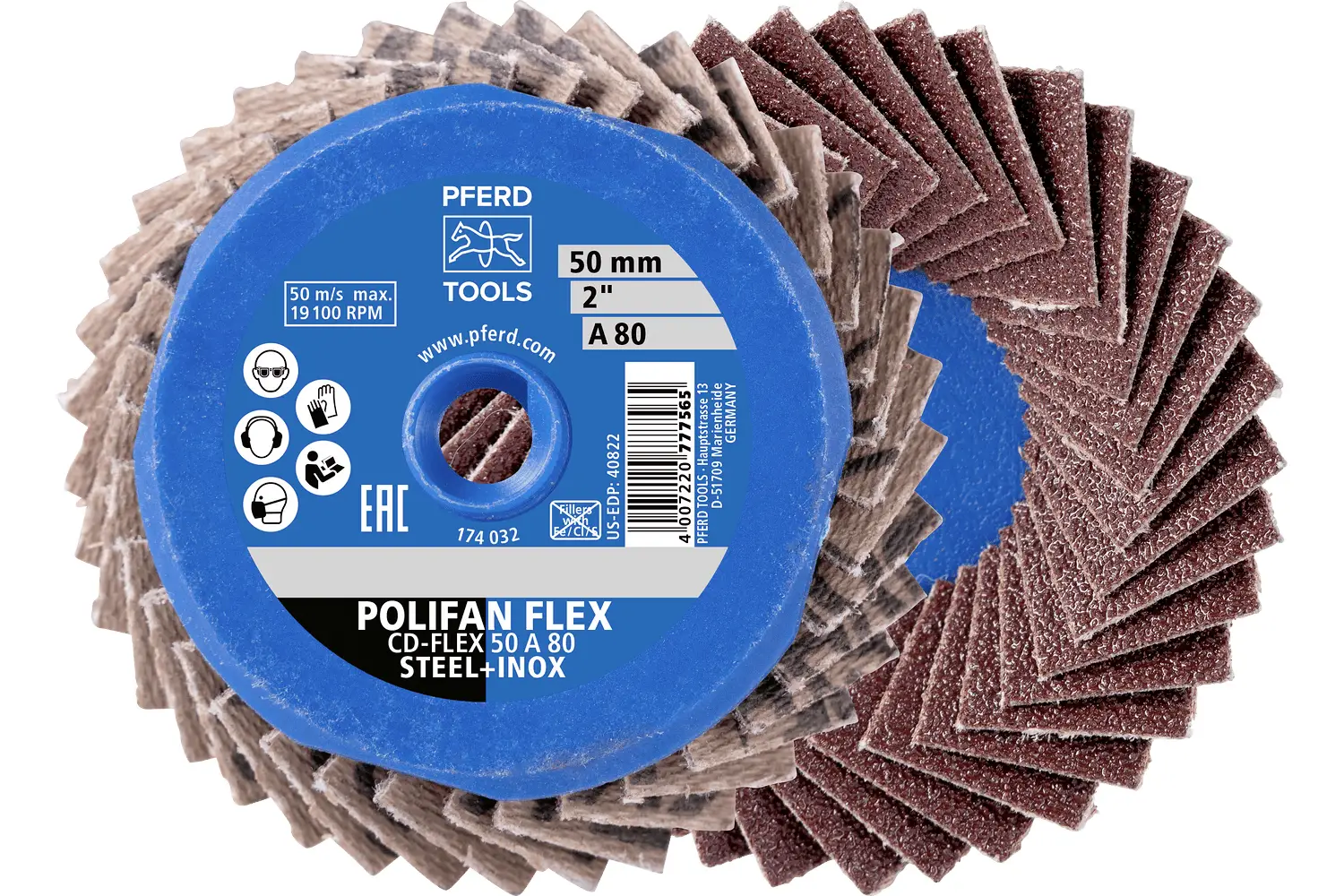 PFERD TOOLS 42719811 Sada brusných kotoučů Průměr 50 mm Zrnitost=120 10 ks PFERD TOOLS 42719811 Sada brusných kotoučů Průměr 50 mm Zrnitost=120 10 ks