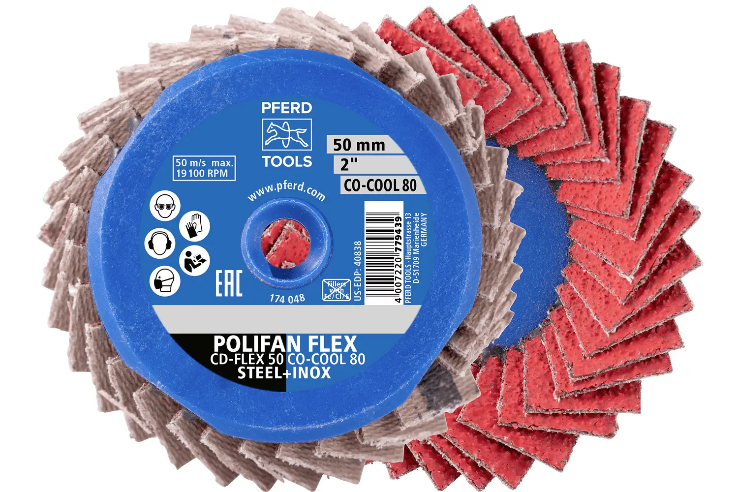 PFERD TOOLS 42719825 Sada brusných kotoučů Průměr 50 mm Zrnitost=60 10 ks PFERD TOOLS 42719825 Sada brusných kotoučů Průměr 50 mm Zrnitost=60 10 ks