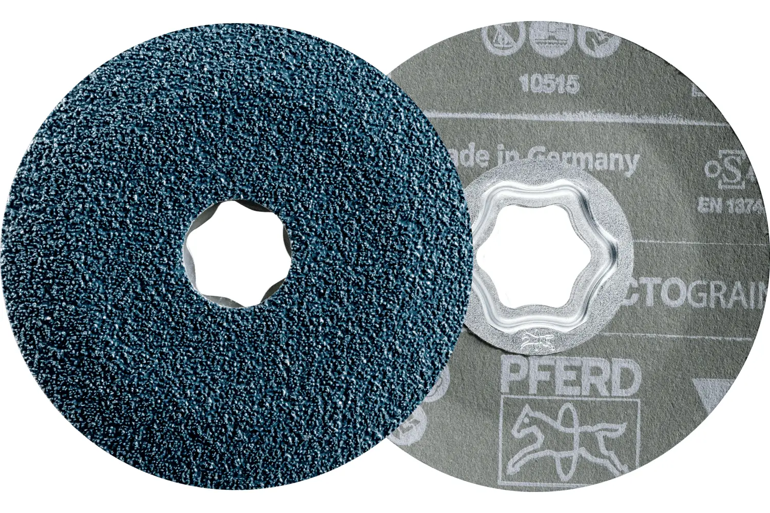 PFERD TOOLS 64110160 Sada fíbrových kotoučů Průměr 100 mm Zrnitost=60 25 ks