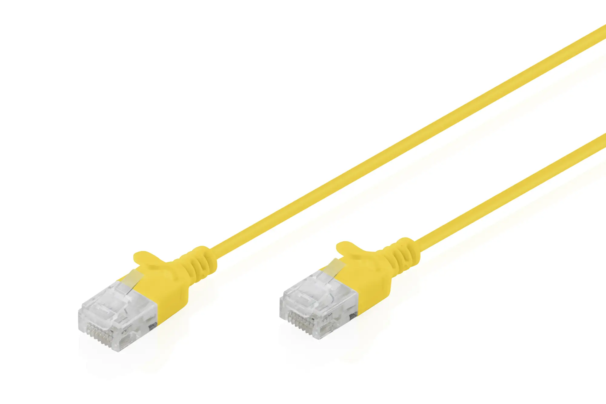 Digitus DK-1618-003S-Y RJ45 síťové kabely, propojovací kabely CAT 6 U/UTP 0.3 m žlutá 1 ks