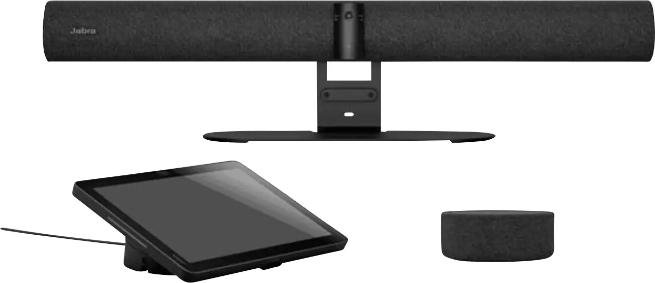 Jabra PanaCast 55 VBS konferenční reproduktor HDMI™, USB 3.0, USB-C®, RJ45 , na mikrofon (jack 3,5 mm) černá