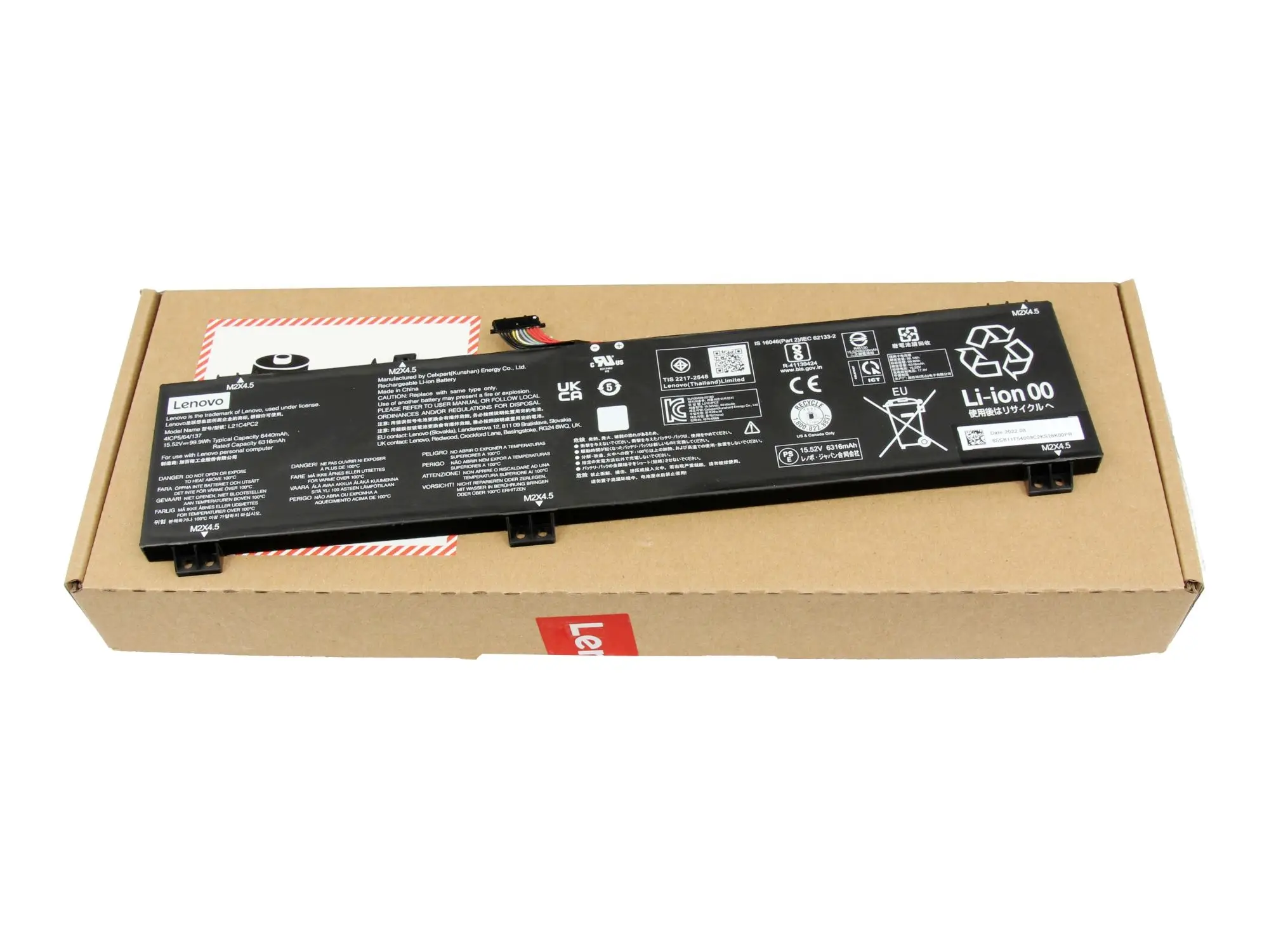 Lenovo akumulátor do notebooku Akku 5B11F53998 15.52 V 6440 mAh Lenovo